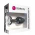 Kép 4/6 - Dorcel Geisha Plug Diamond M - fehér köves anál dildó (fekete) - 4