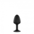Kép 1/6 - Dorcel Geisha Plug Diamond M - fehér köves anál dildó (fekete)