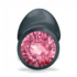 Kép 2/7 - Dorcel Geisha Plug Ruby L - pink köves anál dildó (fekete) - 2