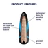 Kép 2/2 - Satisfyer Sleeve Chambers of Pleasure - maszturbátor betét - 2
