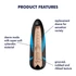 Kép 2/2 - Satisfyer Sleeve Tri Delights - maszturbátor betét - 2