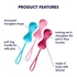 Kép 5/6 - Satisfyer Power Balls - mozgó golyós gésagolyó-duó szett (3 részes) - 5
