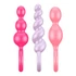 Kép 7/16 - Satisfyer Booty Call - anál dildó szett - színes (3 részes) - 3