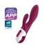 Kép 1/9 - Satisfyer Heated Affair - akkus, melegítő, csiklókaros vibrátor (piros)