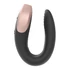 Kép 5/13 - Satisfyer Double Love - okos, akkus, vízálló, rádiós párvibrátor (fekete) - 3