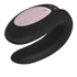 Kép 7/17 - Satisfyer Double Joy - okos, akkus, vízálló párvibrátor (fekete) - 4