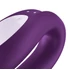 Kép 15/19 - Satisfyer Double Joy - okos, akkus, vízálló párvibrátor (lila) - 8