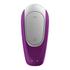 Kép 4/7 - Satisfyer Double Fun - okos, akkus, vízálló, rádiós párvibrátor (lila) - 4