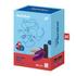 Kép 7/7 - Satisfyer Double Fun - okos, akkus, vízálló, rádiós párvibrátor (lila) - 7