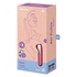 Kép 9/15 - Satisfyer Dual Love - okos, akkus, vízálló hüvelyi és csikló vibrátor (piros) - 5