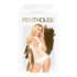Kép 3/3 - Penthouse Perfect Lover - csipkés, nyakpántos body (fehér) - 3
