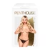 Kép 1/3 - Penthouse Hot Getaway - masnis, nyitott, csipke tanga (fekete)