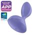 Kép 1/3 - Satisfyer Sweet Seal - akkus anál vibrátor (lila)