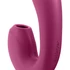 Kép 5/11 - Satisfyer Sunray - akkus, léghullámos 2in1 vibrátor (piros) - 3