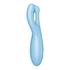Kép 6/9 - Satisfyer Threesome 4 - okos, akkus csiklóvibrátor (kék) - 6