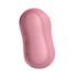 Kép 4/8 - Satisfyer Cotton Candy - akkus, léghullámos csikló vibrátor (korall) - 4