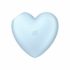 Kép 3/8 - Satisfyer Cutie Heart - akkus, léghullámos csikló vibrátor (kék) - 3