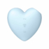 Kép 5/8 - Satisfyer Cutie Heart - akkus, léghullámos csikló vibrátor (kék) - 5