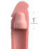 Kép 5/5 - X-TENSION Elite 1 - méretre vágható péniszköpeny (natúr) - 3