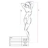Kép 2/2 - Passion BS027 - extrém hálós, necc miniruha (fehér) - S-L - 2