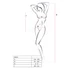 Kép 3/3 - Passion BS035 - extrém vállpántos, nyitott necc body (fekete) - S-L - 3