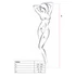 Kép 2/2 - Passion BS046 - százszorszép mintás necc szett (piros) - S-L - 2