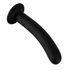 Kép 5/11 - Analdildo - hajlítható szilikon anál dildó (fekete) - tasakban - 3