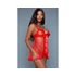 Kép 2/2 - Be Wicked Emma - pöttyös babydoll (piros) - 2