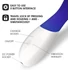 Kép 15/17 - LELO Mona Wave - vízálló G-pont vibrátor (kék) - 8