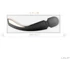 Kép 5/11 - LELO Smart Wand 2 - nagy - akkus, masszírozó vibrátor (fekete) - 3