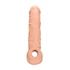 Kép 4/10 - RealRock Penis Sleeve 8 - péniszköpeny (21cm) - natúr - 4