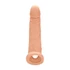 Kép 5/10 - RealRock Penis Sleeve 9 - péniszköpeny (21,5cm) - natúr - 5