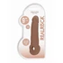 Kép 2/10 - RealRock Penis Sleeve 9 - péniszköpeny (21,5cm) - sötét natúr - 2