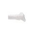 Kép 3/5 - Perfect Fit Breeder - nyitott péniszköpeny (10 cm) - tejfehér - 3