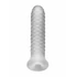 Kép 4/7 - Fat Boy Checker Box - péniszköpeny (17cm) - tejfehér - 4