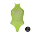 Kép 8/9 - Ouch! - fluoreszkáló pántos hatású body (neon zöld) - 8