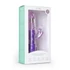 Kép 3/9 - Easytoys - makkos, pillangós csiklókaros vibrátor (lila) - 2