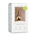 Kép 3/7 - Easytoys Metal No.7 - pink köves szíves kúp anál dildó - arany (3cm) - 2