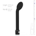 Kép 6/9 - Easytoys Slim - G-pont vibrátor (fekete) - 6