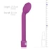 Kép 6/9 - Easytoys Slim - G-pont vibrátor (lila) - 6