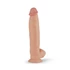 Kép 1/9 - Real Fantasy Dwane - akkus, tapadótalpas, herés élethű vibrátor (31cm) - natúr