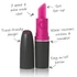 Kép 7/7 - Screaming Lipstick - rúzs vibrátor (fekete-pink) - 4