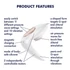 Kép 13/15 - Satisfyer Pro 4 Couples - akkus csiklóizgatós párvibrátor (fehér) - 7