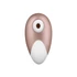 Kép 2/8 - Satisfyer Deluxe - akkus vízálló csiklóizgató (bézs-fehér) - 2