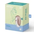 Kép 8/8 - Satisfyer Deluxe - akkus vízálló csiklóizgató (bézs-fehér) - 8