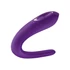 Kép 9/16 - Satisfyer Double Classic - vízálló, akkus párvibrátor (lila) - 5