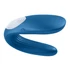 Kép 7/14 - Satisfyer Double Whale - két-motoros vízálló, akkus párvibrátor (kék) - 4
