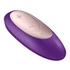 Kép 5/15 - Satisfyer Double Plus Remote - rádiós, akkus párvibrátor (lila) - 3