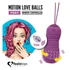 Kép 5/5 - FEELZTOYS Foxy - akkus, rádiós, vízálló vibrációs tojás (lila) - 5