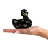 Kép 3/9 - My Duckie Romance 2.0 - szíves kacsa vízálló csiklóvibrátor (fekete-arany) - 2